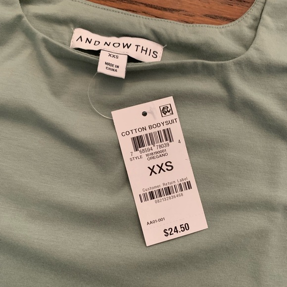 Women’s bodysuit size XXS. New with tags. - Picture 3 of 4